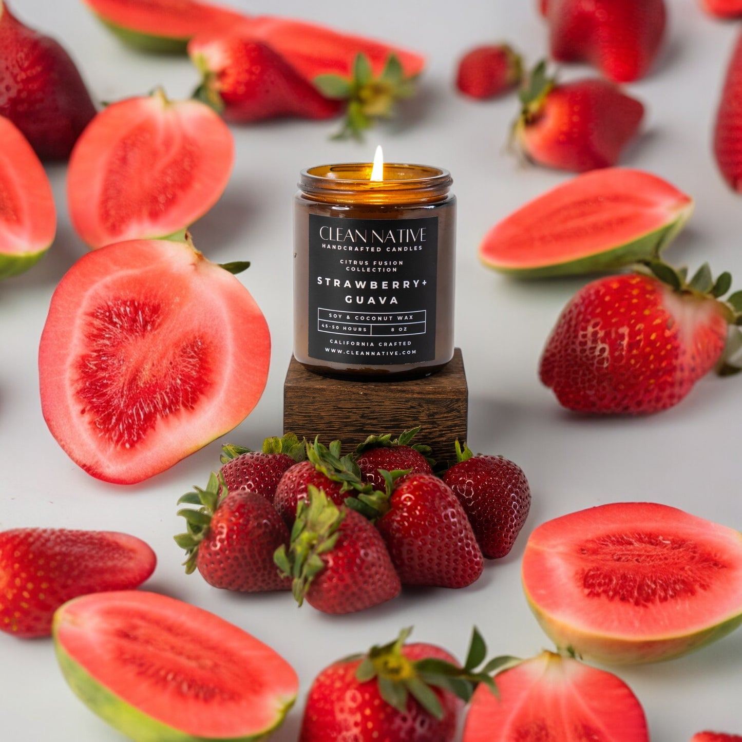 Strawberry Guava Soy & Coconut Wax Candle